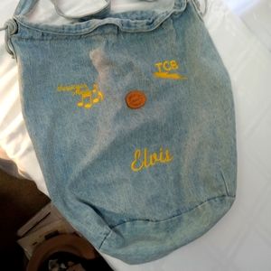 Denim Pacific Connections Elvis tote bag